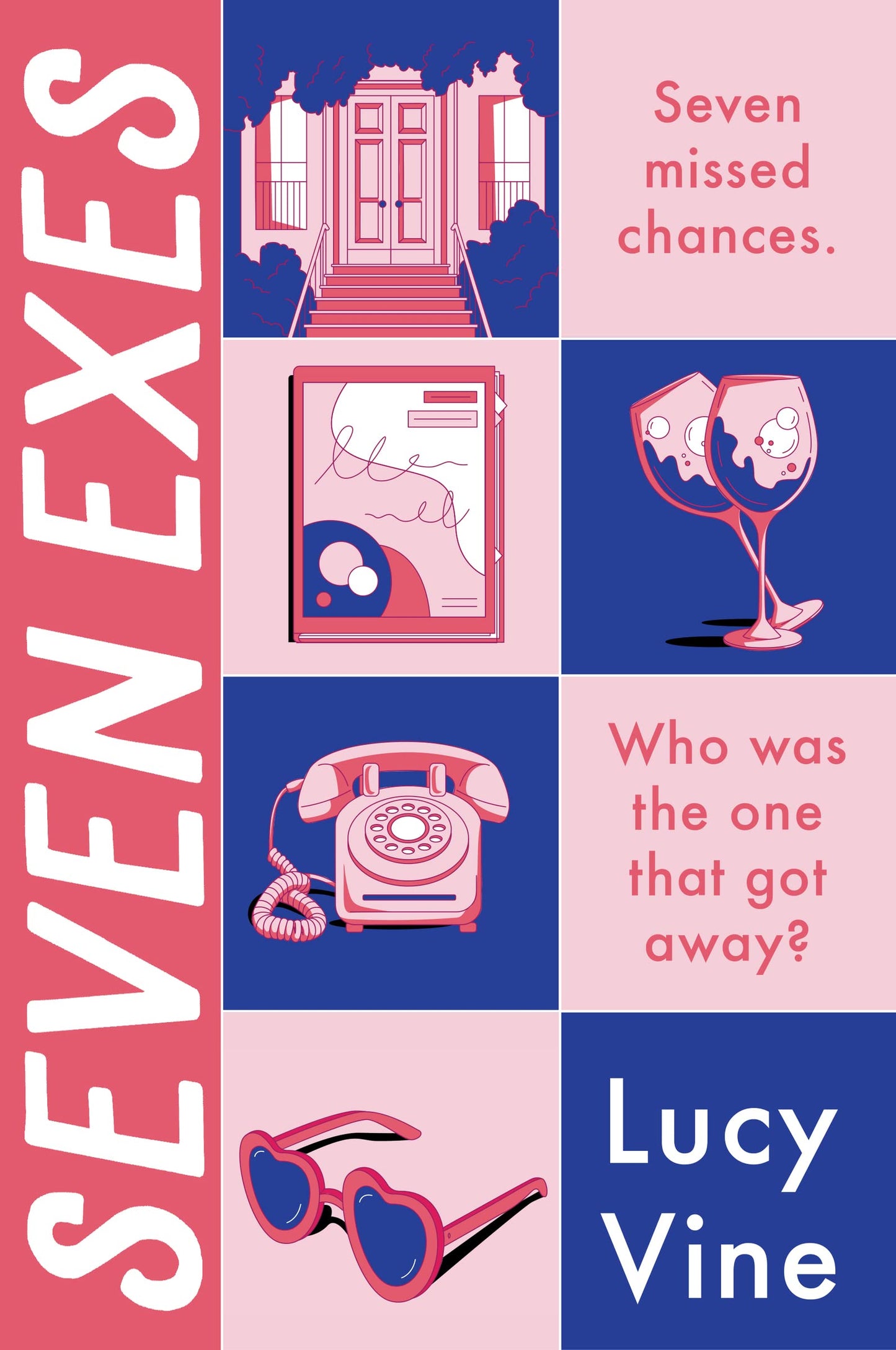 Seven Exes Book by Lucy Vine