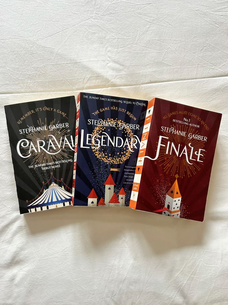 Caraval Series (3 Books) by Stephanie Garber