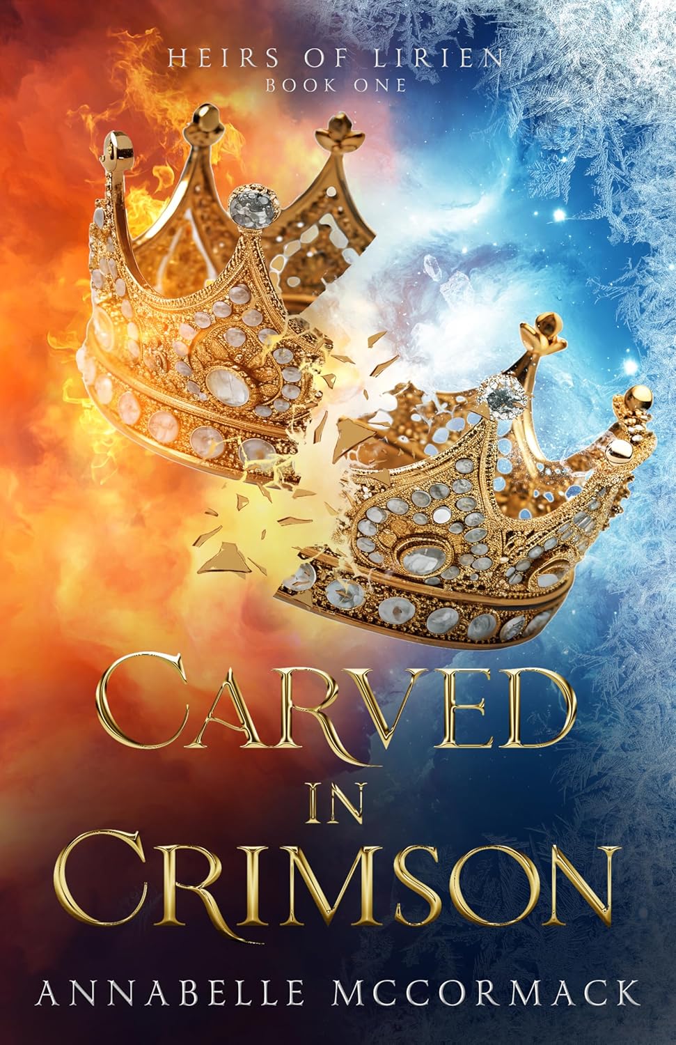 Carved in Crimson Book by Annabelle McCormack