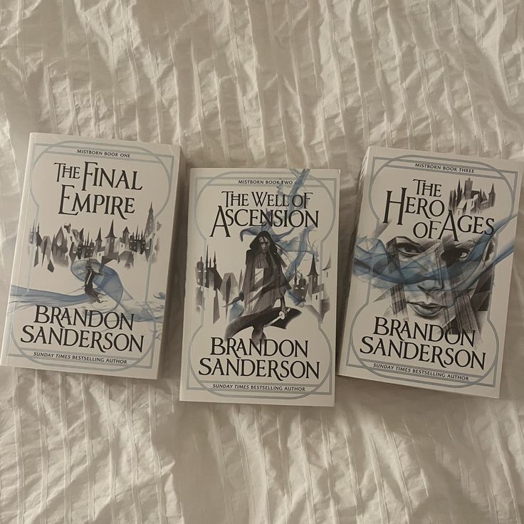 Mistborn Era 1 Trilogy (3 Books) by Brandon Sanderson