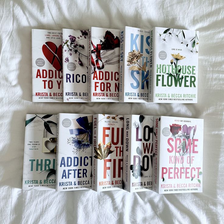 Addicted & Calloway Sisters Series (10 Books) by Krista & Becca Ritchie