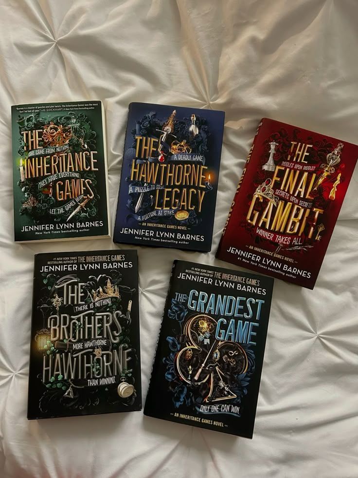 Inheritance Games Series (5 Books) by Jennifer Lynn Barnes