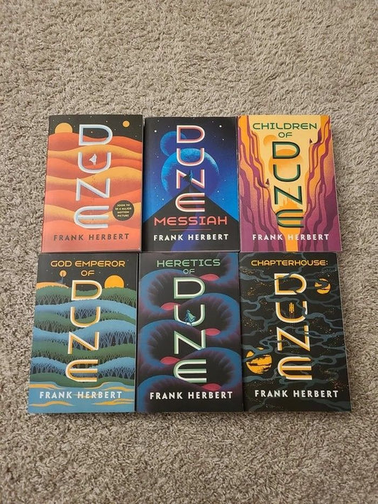Dune Series (6 Books) by Frank Herbert