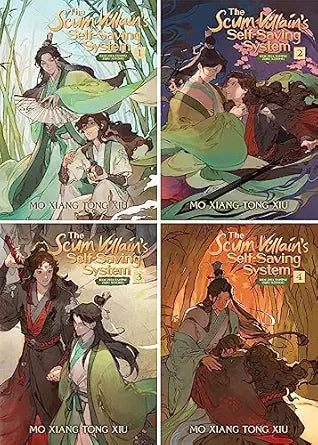 The Scum Villain's Self-Saving System Novel Series (4 Books) by Mò Xiāng Tóng Xiù