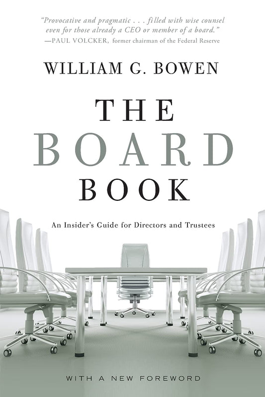 The Board Book by William G. Bowen