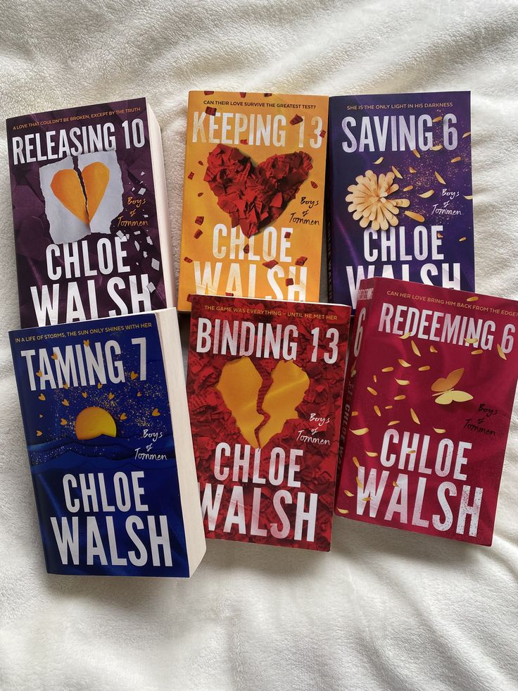 Boys of Tommen Series (6 Books) by Chloe Walsh