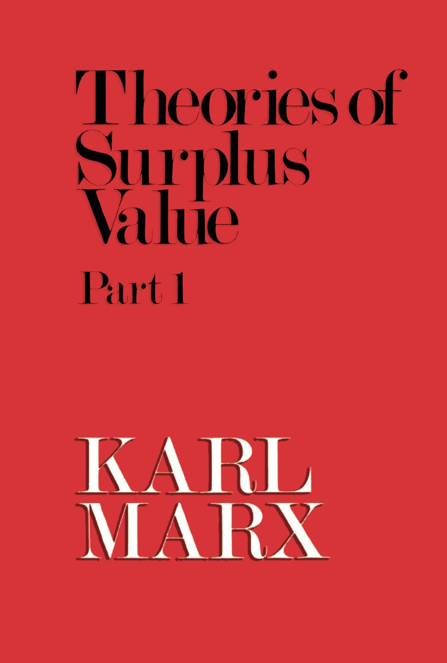 Karl Marx-Theories of Surplus Value Part-1