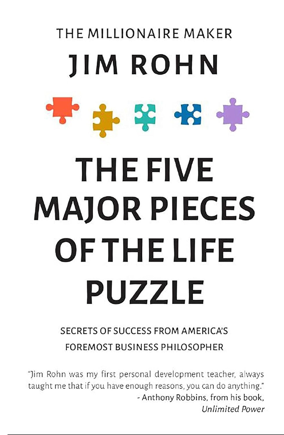 The Five Major Pieces to the Life Puzzle