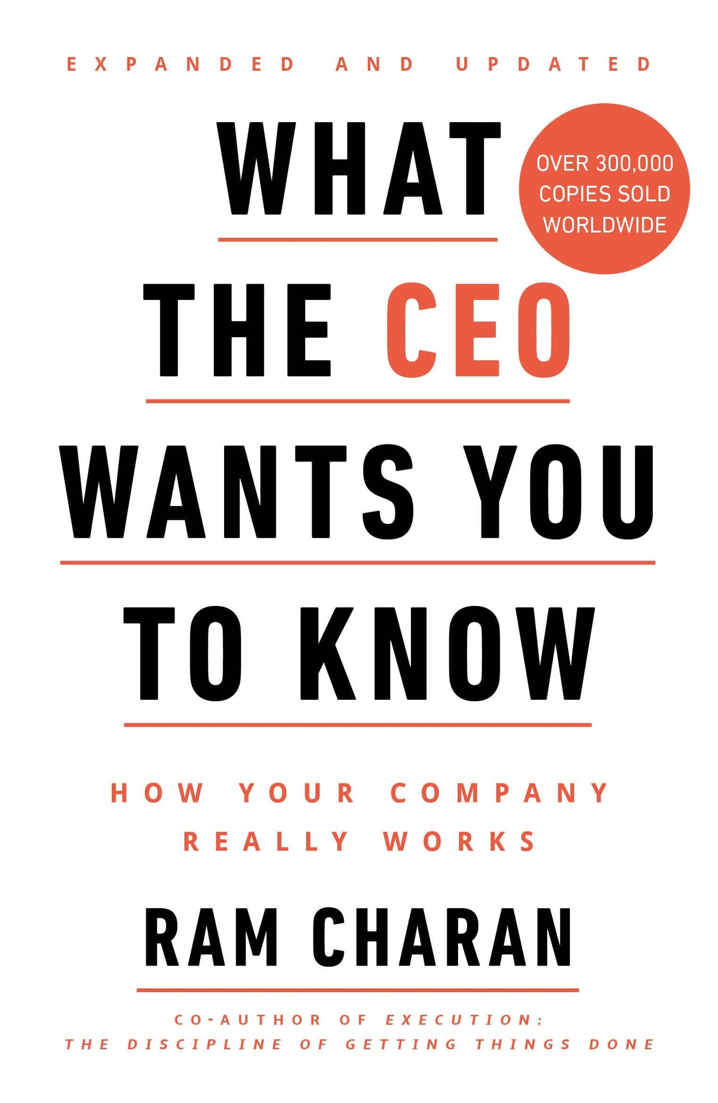 What the Ceo Wants you to know