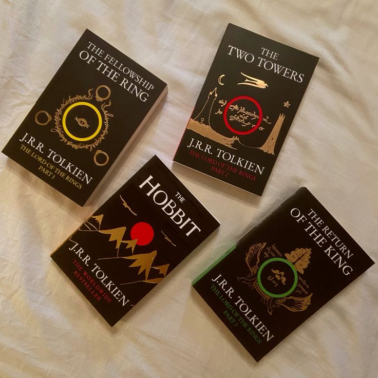 The Lord of the Rings Series (4 Books) by J. R. R. Tolkien