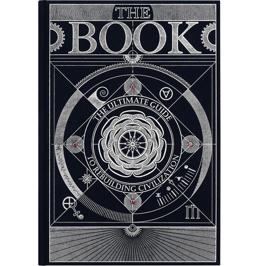 The Book. The Ultimate Guide to Rebuilding a Civilization – Inspirational Science Books for Adults – Unique Artifact – Knowledge Encyclopedia with Over 400 Pages of Detailed & Catchy Illustrations Hardcover – Picture Book by HUNGRY MINDS