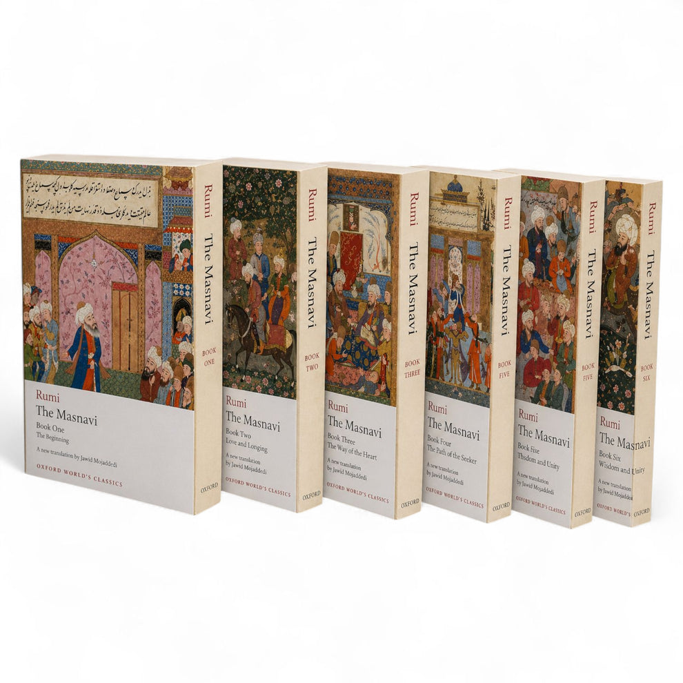 The Masnavi book by Jalal ad-Din Muhammad ar-Rumi (Complete 6 vol)