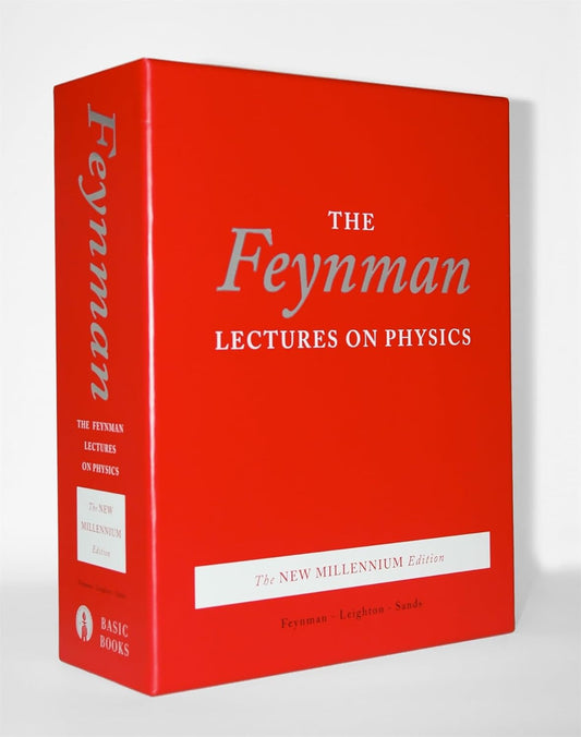 The Feynman Lectures on Physics Textbook by Matthew Sands, Richard Feynman, and Robert B. Leighton